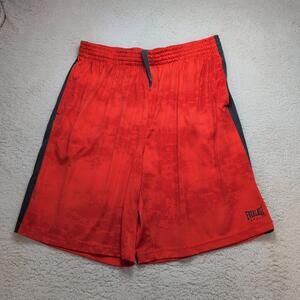 Everlast Sport Athletic Training Shorts Orange Men's 2XL Gym